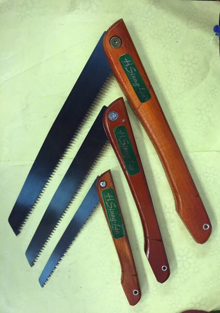 CƯA XẾP CÁN GỖ NHỎ SUNGLIN 160MM