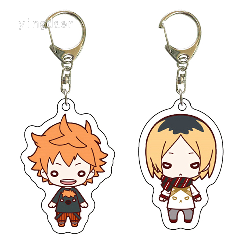 Móc Khóa Nhựa Acrylic Hình Anime Haikyuu