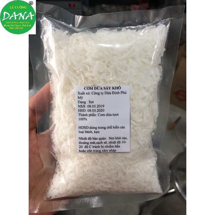 Cơm dừa sấy sợi 100g