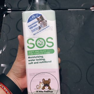 Sữa tắm sos cho chó và mèo