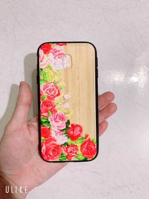 Ốp ốp hoa giả Gỗ sam sung J3 Pro