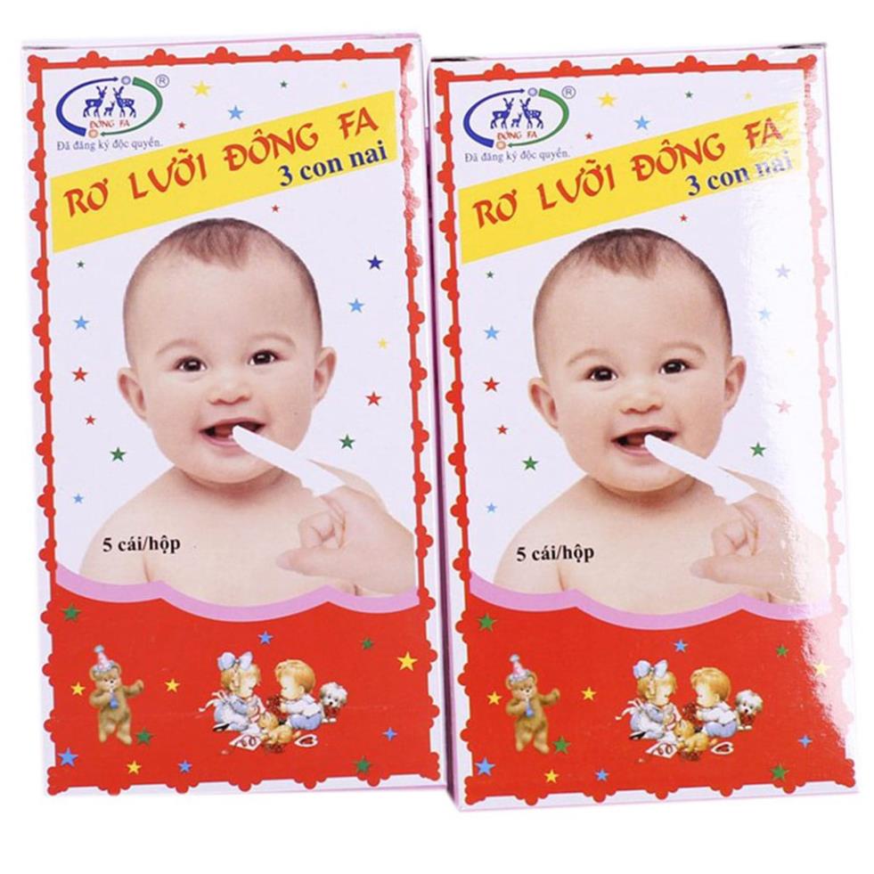 Combo 5 Hộp Tưa Lưỡi Đông Fa Cho Bé Sơ Sinh (25 cái)