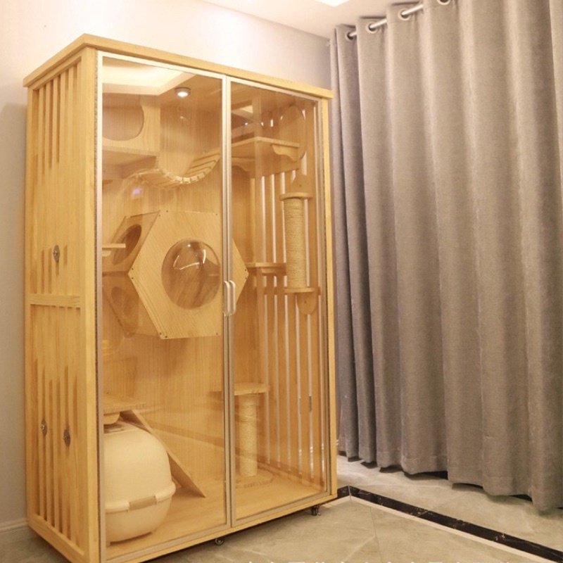 Nhà gỗ cao cấp cho Mèo