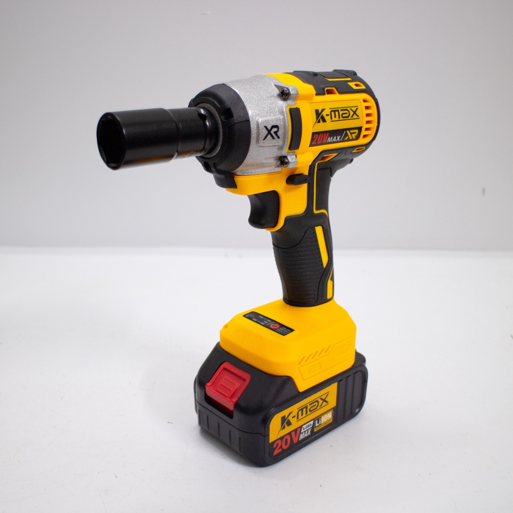 Máy siết bulong K-Max 20v K-92XG chân pin MAKITA - Động cơ không chổi than, đầu bulong 2 in 1 - Hàng chính hãng