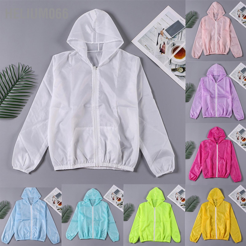 Áo Khoác Chống Nắng Mỏng Thoáng Khí Bảo Vệ Thời Trang Mùa Hè Helium066