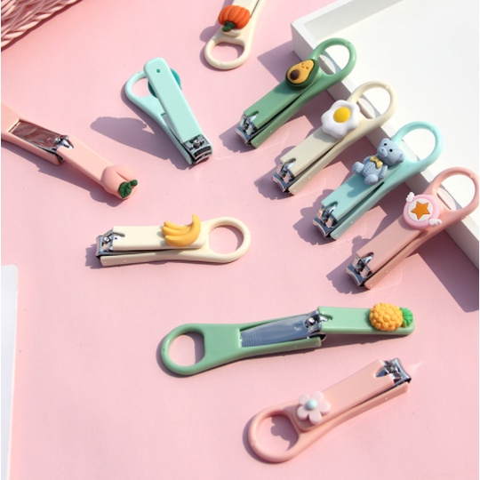 Bấm Móng Tay Gắn Sticker Xinh Xắn Dễ Thương