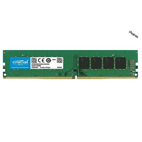 Ram máy tính Crucial DDR4 8G Bus 2400MHz