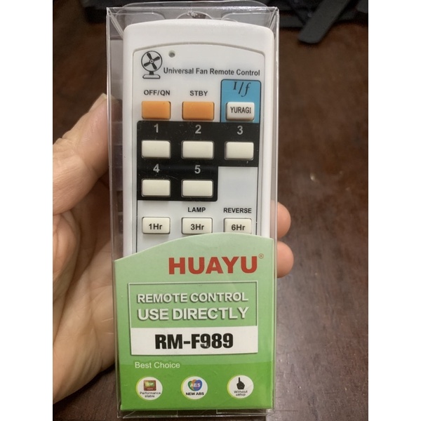 Remote điều khiển quạt đa năng RM989-bảo hành lỗi đổi mới