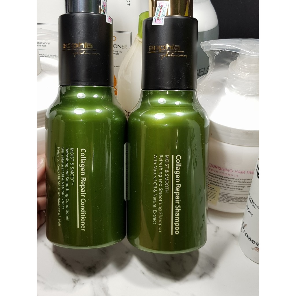 DẦU GỘI PHỤC HỒI TÓC SOPHIA COLLAGEN REPAIR SHAMPOO 500ML