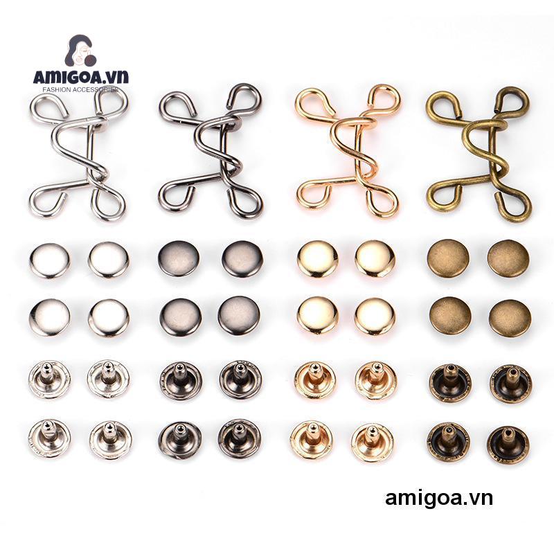 ✨✨Khóa thắt lưng gắn quần jean có thể tháo rời được cho nam nữ