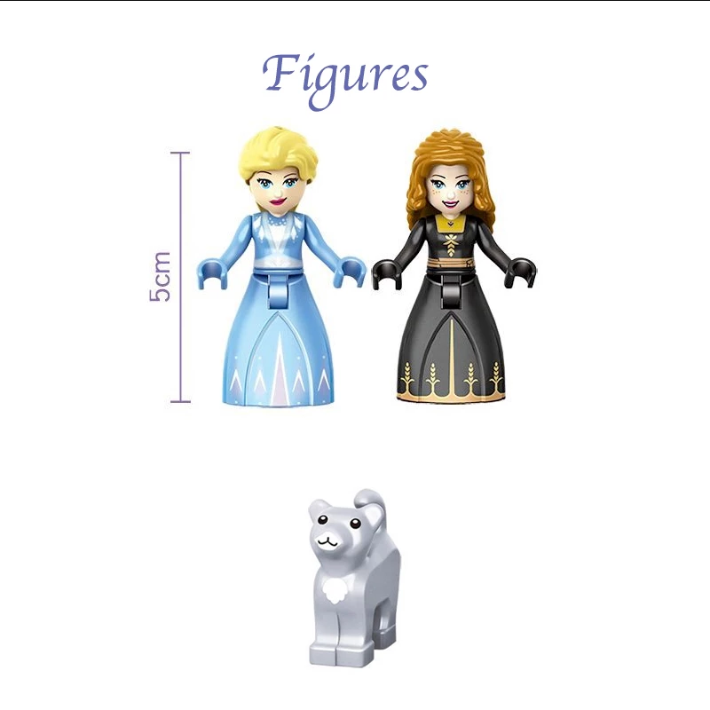 [Mã LIFETOYS1 giảm 30K đơn 99K] Bộ Đồ Chơi Lắp Ráp Lego Hình Lâu Đài Công Chúa Elsa Anna Đẹp Mắt Cao Cấp