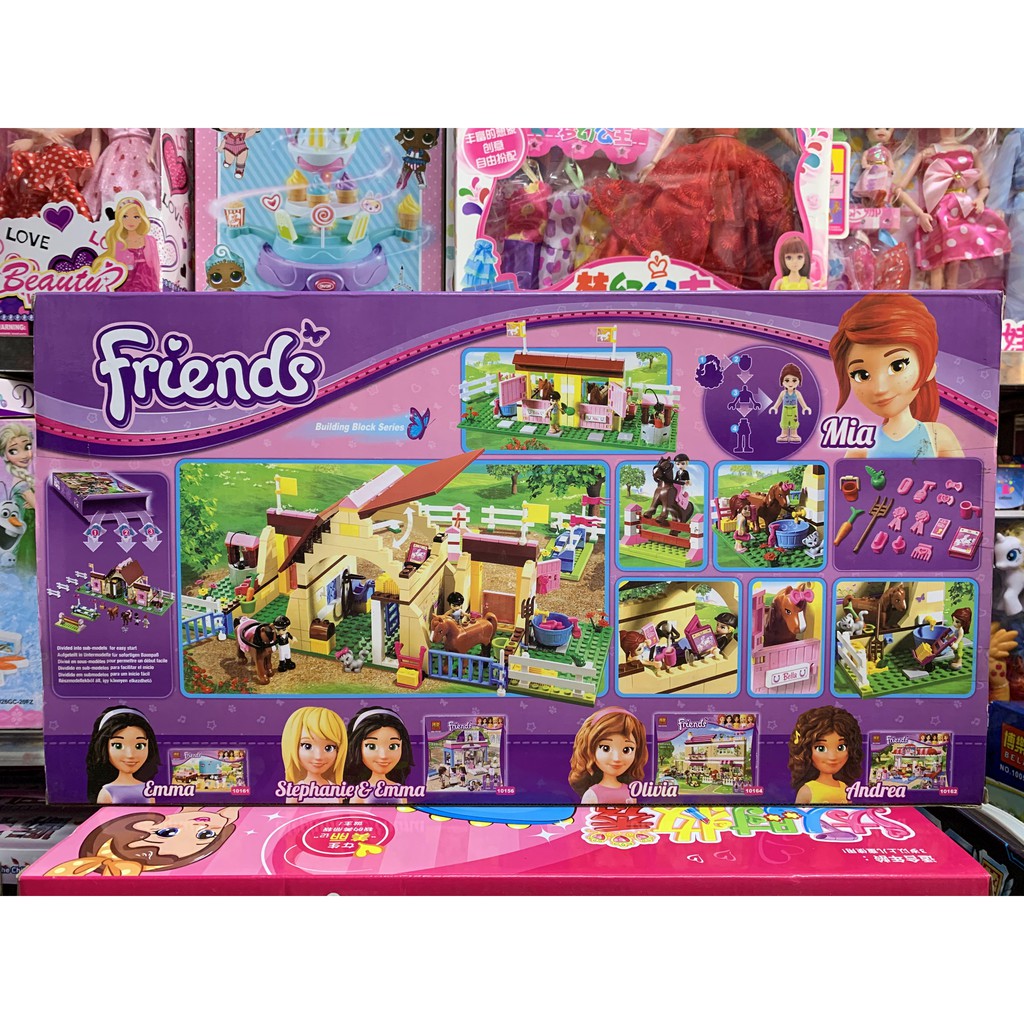 Xếp hình lắp ghép lê gô FRIENDS 10163