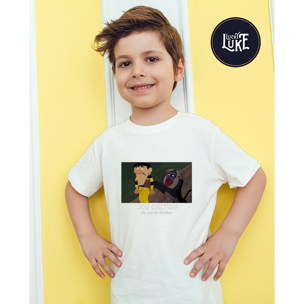 Áo thun Cotton Unisex - Movie - Lucky Luke - Joe Dalton