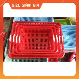 Bộ 4 rổ vuông đa năng đựng phụ kiện, đồ dùng