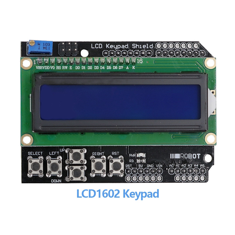 Mô Đun Màn Hình Lcd 1602 Lcd204 Iic/I2C dành cho Arduino Uno Mega 2560 Raspberry Pi