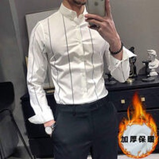 Sơ mi lụa kẻ sọc loại 1 ( đen _ trắng)