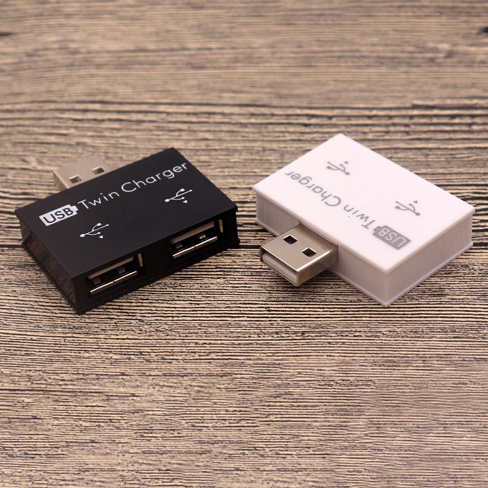 Bộ chia sạc USB 1-to-2 Bộ chia sạc đầu ra kép HUB Một cho hai HUB USB