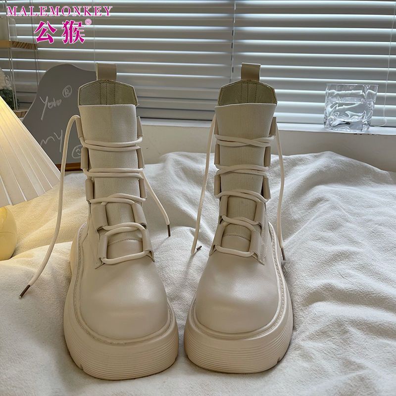 Giày Boot Martin Thiết Kế Mới Thời Trang Mùa Hè Theo Phong Cách Anh