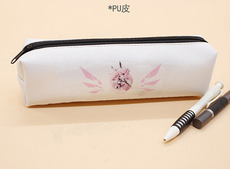 Honkai 3 Game Academy Pencil Case Stationery Case Two-dimensional Double Sakura Peripheral Gifts and Gifts for Students