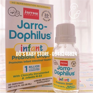 Men vi sinh Jarro Dophilus Infant cho bé từ 0 - 6 tháng tuổi 15ml