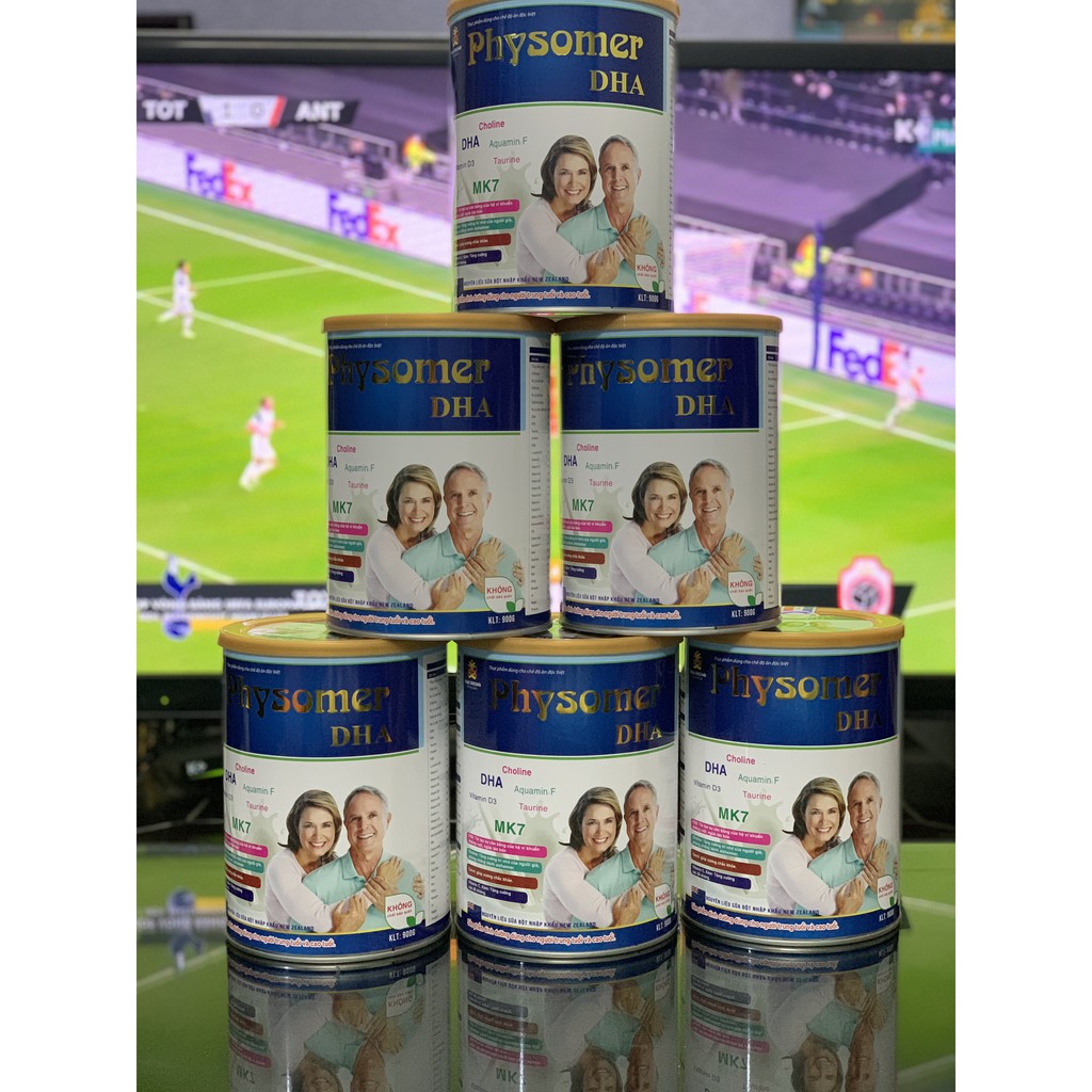 [Combo 3hộp x 900gr/hộp] Sữa Physomer DHA, HSD 2027