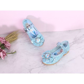 Giày búp bê elsa kim tuyến bé gái G59