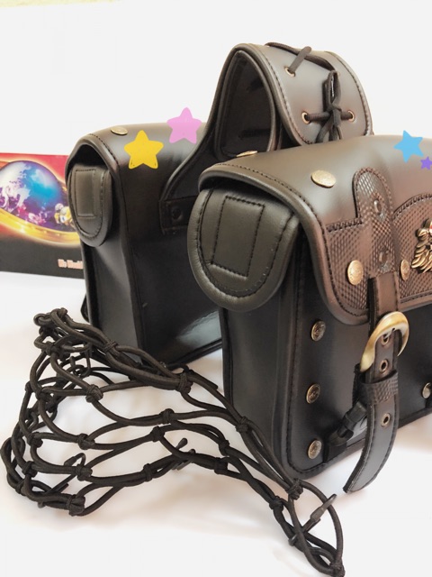 Combo túi treo moto và lưới đậy thùng xăng cao cấp mã 0256