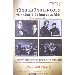 Sách - Tổng Thống Lincoln Và Những Điều Bạn Chưa Biết - Song Ngữ Anh - Việt