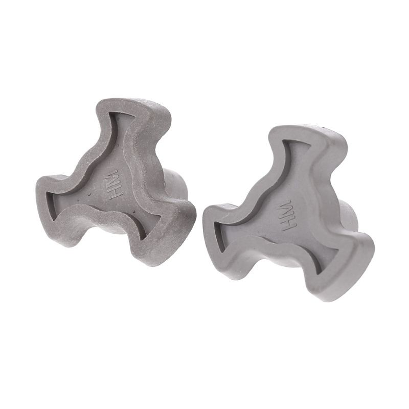 Bộ 2 khớp nối trục xoay dài 17mm bằng nhựa dùng cho lò vi sóng