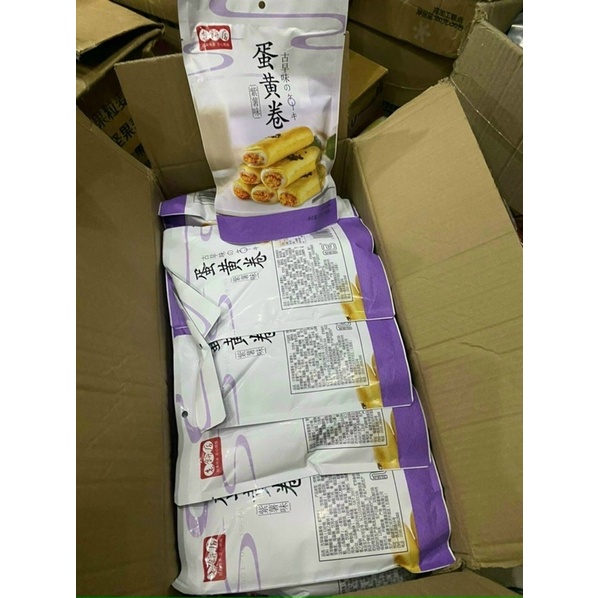 GÓI 310gr BÁNH CUỘN NHÂN TRỨNG MUỐI GIÒN NGON