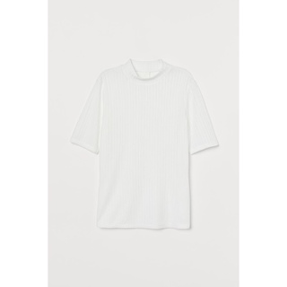 Áo phông chữ dễ phối đồ kiểu dáng basic săn sale H&M