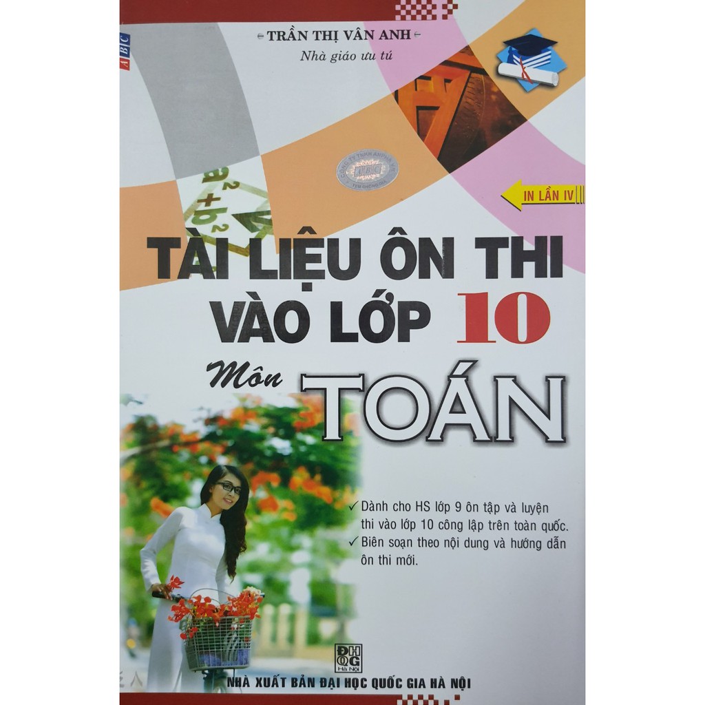 Sách - Tài liệu ôn thi vào lớp 10 môn Toán