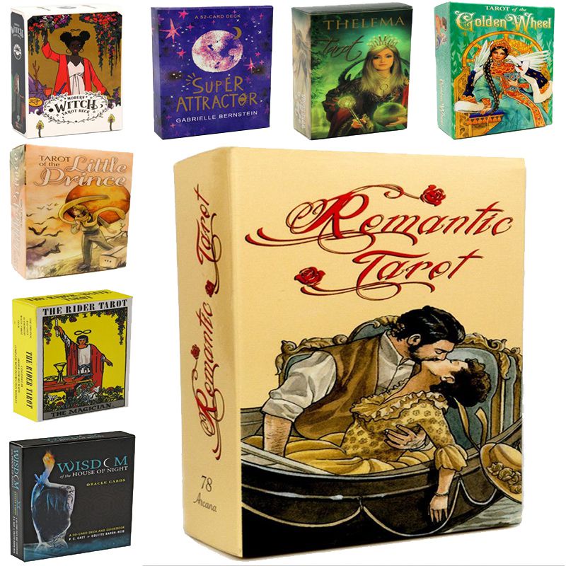 Bộ Thẻ Bài Tarot Hoạ Tiết Phù Thủy Vui Nhộn