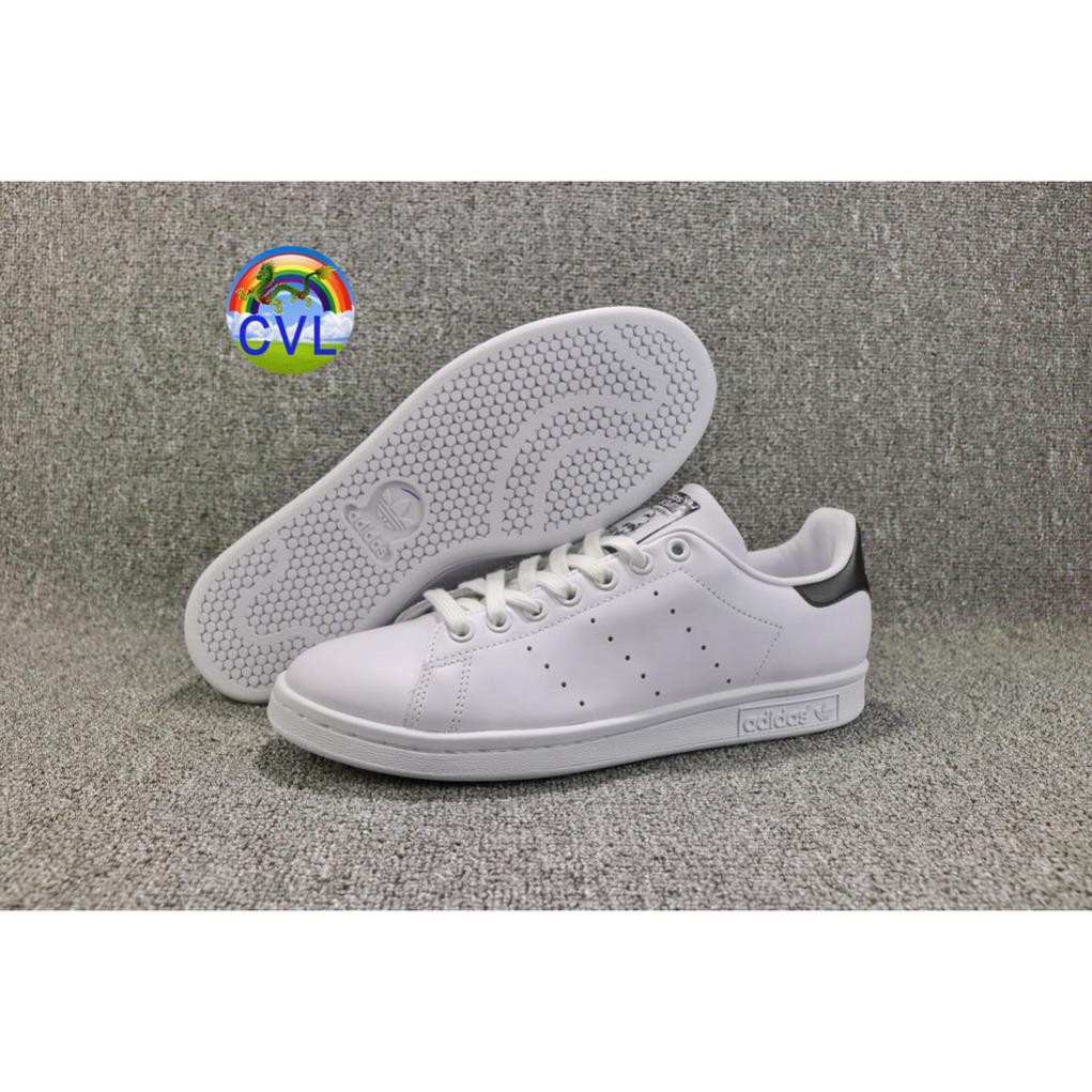 HOT HOT Nhất (Siêu Hot) Giày Adidas Stan Smith Vintage Siêu Đẹp Da Mềm Đen trắng M20323 kẻo hết ) bán chạy .