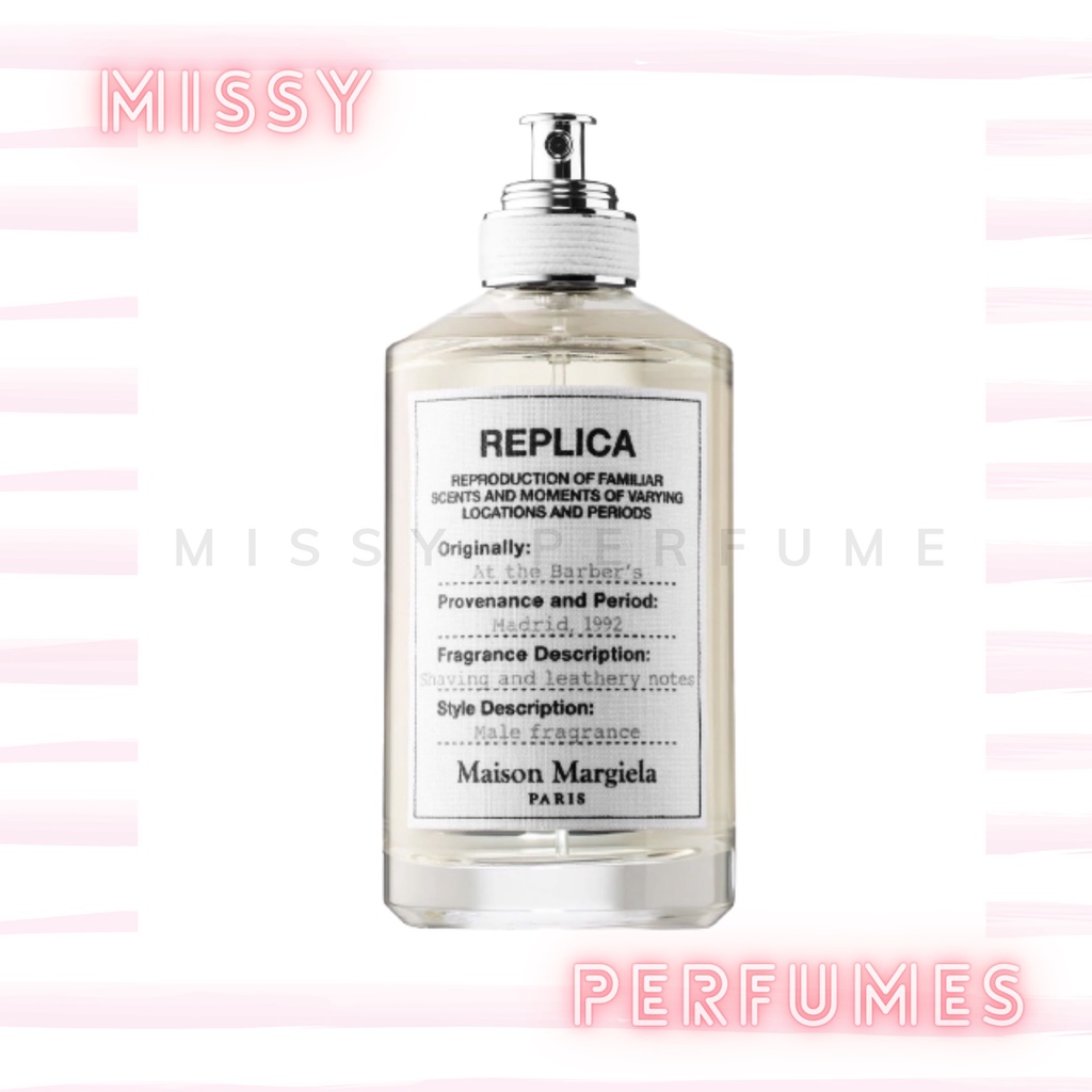 Nước hoa dùng thử Maison Margiela Replica At The Barber's 5ml/10ml/20ml - 𝕞𝕚𝕤𝕤𝕪 𝕡𝕖𝕣𝕗𝕦𝕞𝕖𝕤