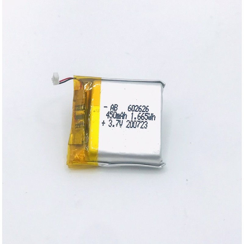 Pin Li-Po 3.7Volt 450mAh - 500mAh Kích Thước 6*26*26mm [Có Mạch Bảo Vệ Pin] Thay Pin Đồng Hồ Thông Minh Smart Kids