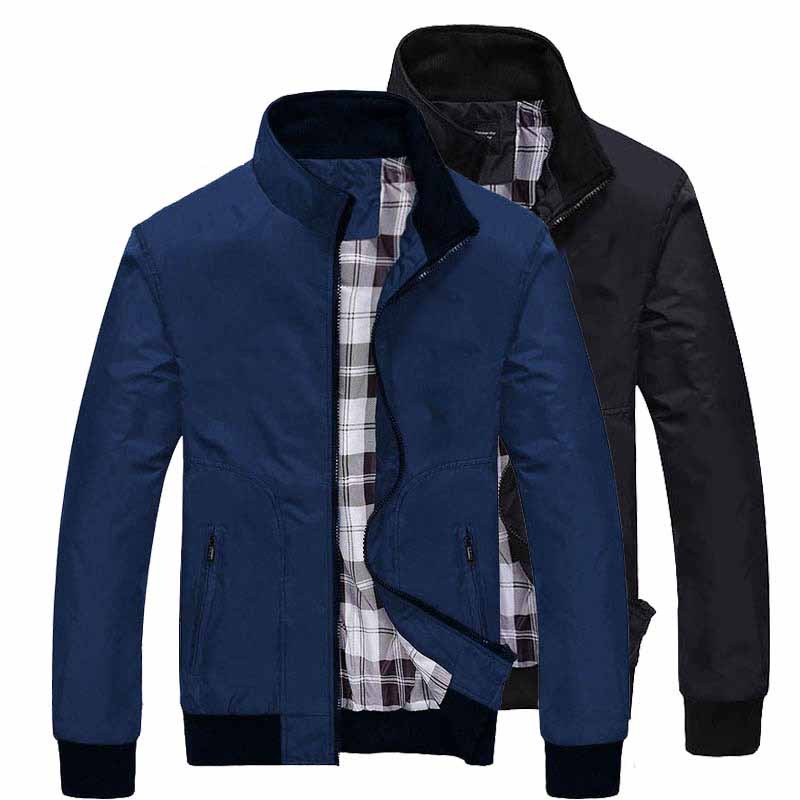 Áo Khoác Bomber Có Cổ Chống Thấm Nước Thời Trang Xuân Thu Chất Lượng Cao Cho Nam