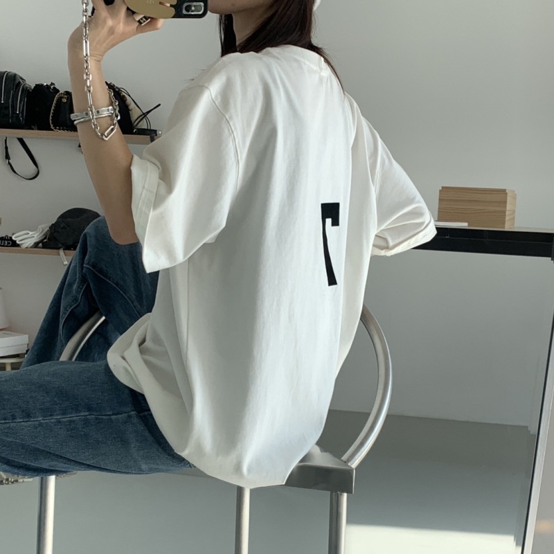Áo Thun Tay Lỡ Unisex ABC Form Rộng,Áo Phông Cộc Tay Nam Nữ Thoáng Mát