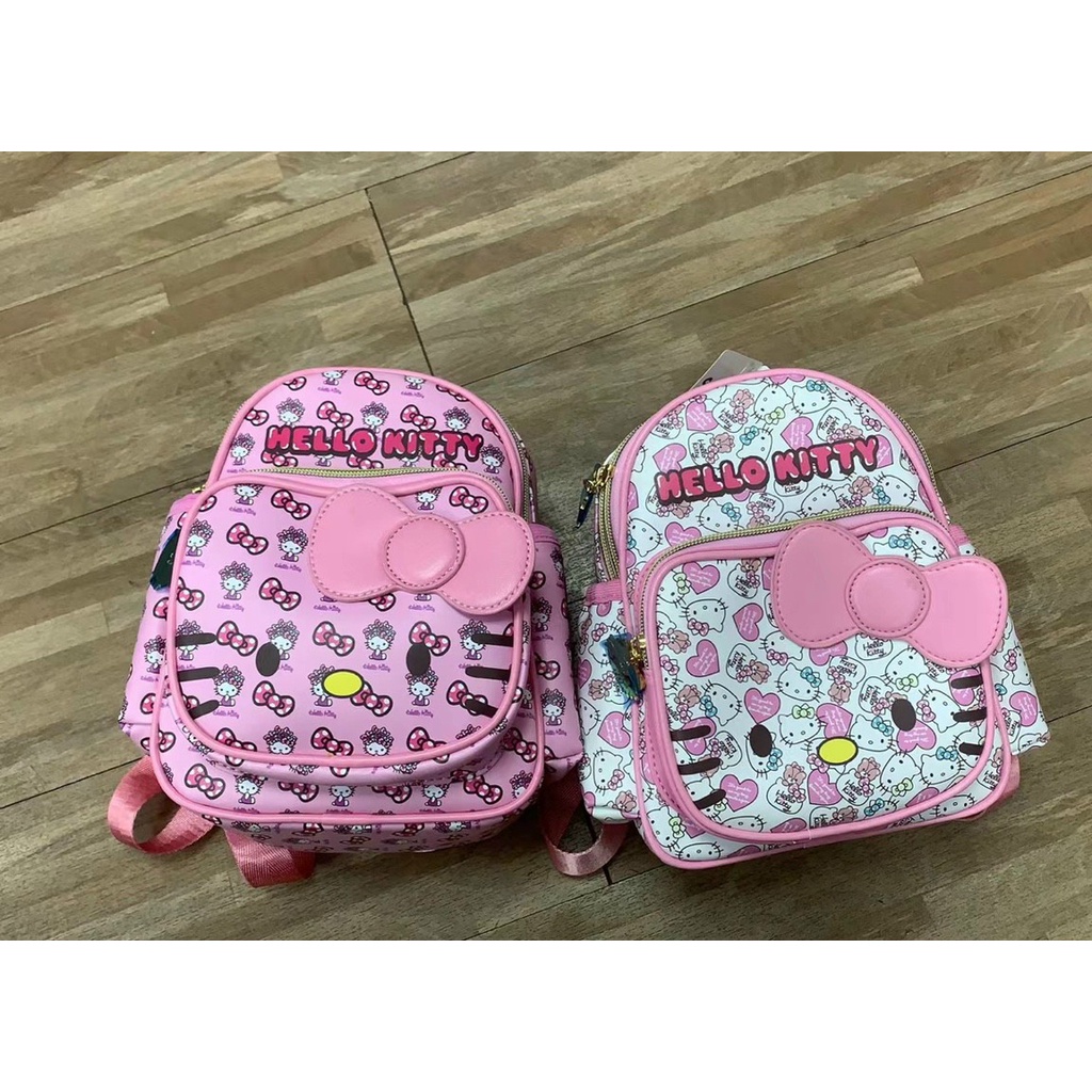 Balo be mầm non hình mèo kitty