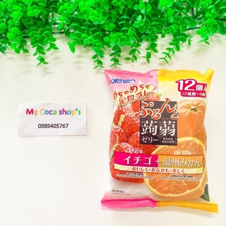 Thạch hoa quả Orihiro Nhật ( tách lẻ đủ vị)