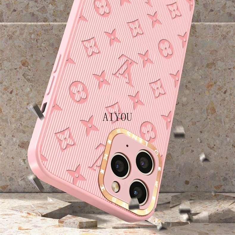 Ốp Điện Thoại Da In Logo Lv Sang Trọng Cho iPhone 14 Pro Max 13 12 11 Pro Max Mini X XS XR 8 7 Plus + SE 2020