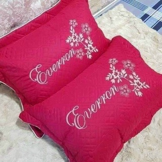 Vỏ gối 45*65cm thêu chữ nổi