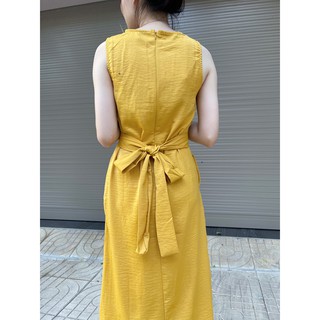 Đầm bầu thời trang dạo phố BBE151 phối ren