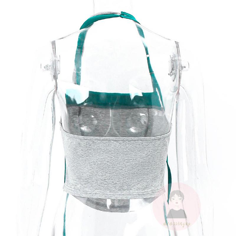 Dre-áo Hai Dây Ôm Dáng Phối Màu Sắc Phù Hợp Với Mùa Hè Dành Cho Bạn Nữ