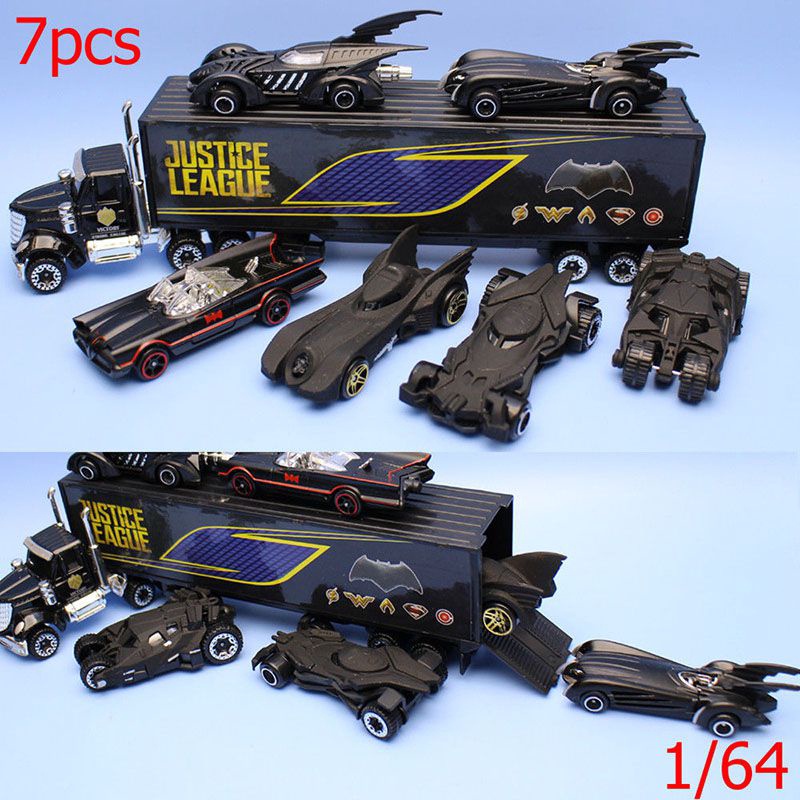 Bộ 7 Mô Hình Xe Batman The Dark Knight Tỉ Lệ 1:64