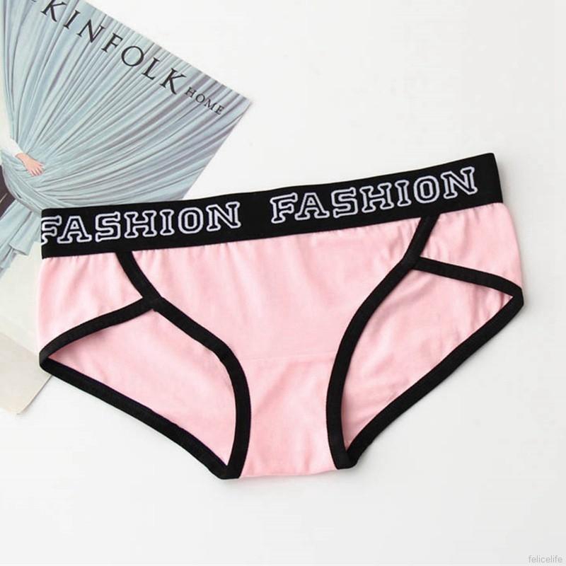 Quần lót bằng cotton phối viền quyến rũ cho nữ