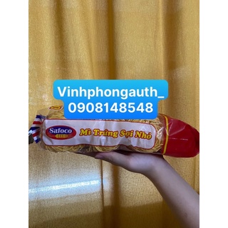 Mì trứng safoco sợi nhỏ 500gr
