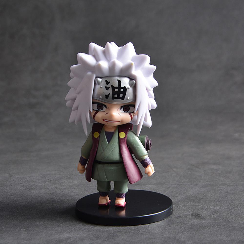 Bộ 6 Mô Hình Nhân Vật Anime Naruto Mini Kakashi Obito REBUY1