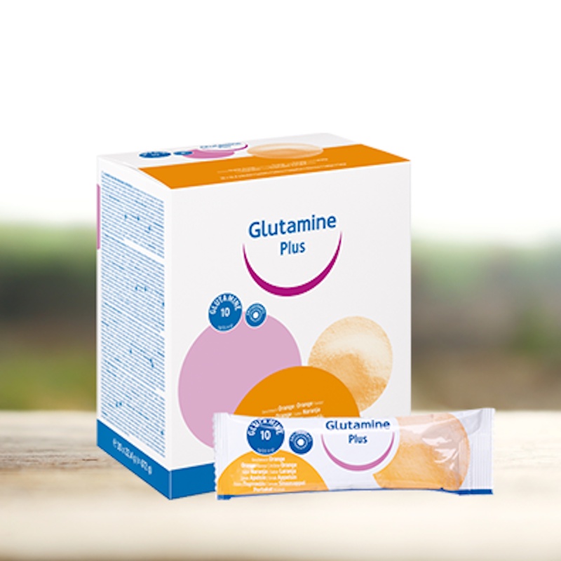 Glutamine Plus Orange  - Dinh dưỡng y học cho bệnh nhân phẫu thuật, bỏng và viêm nhiễm mãn tính