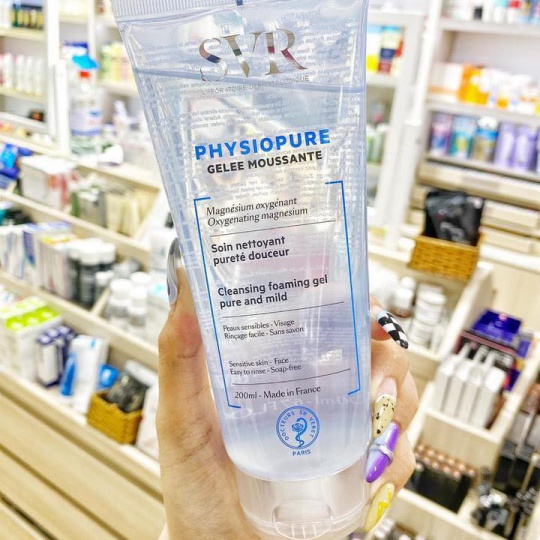 Sữa rửa mặt SVR cho da nhạy cảm Physiopure Gelee Moussante Minisize 55ml